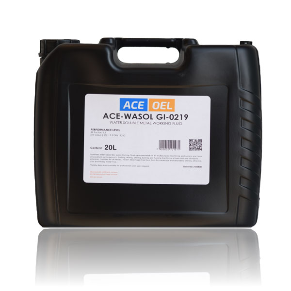 ACE - WASOL GI - 0219 - Water miscible cutting fluid ISO VG 68-Synthetic