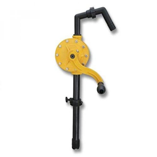 Plastic Rotary Barrel Pump Manual Hand Pump Suitable for Chemicals 