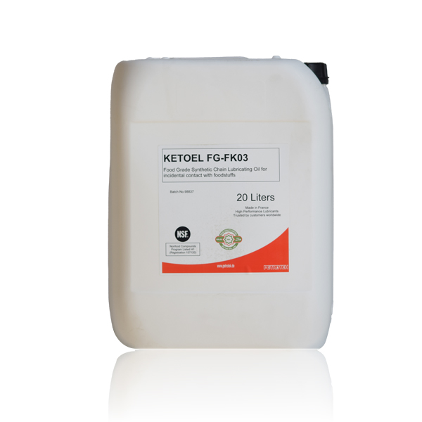 Ketoel FG-FK03 - NSF H1 Approved Synthetic Chain Oil ISO VG 150